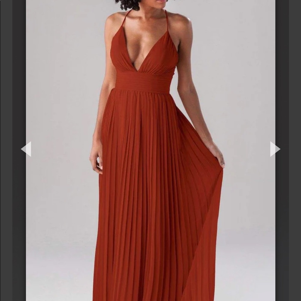 Cinnamon Kennedy Blue bridesmaid dress
